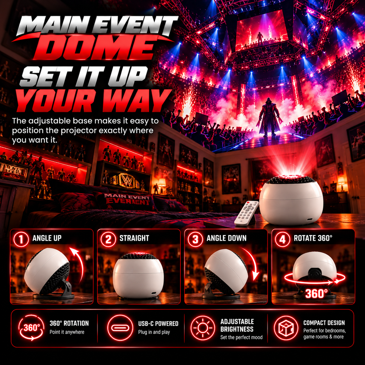 Main Event Dome Projector